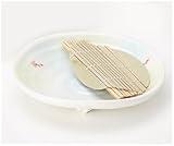 〔萬古焼 和皿・洋皿〕 金魚 麺皿（スノコ付） 5個組 〔キャッシュバックキャンペーン対象商品〕