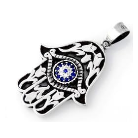 Hand of Fatima or Hamsa Pendant