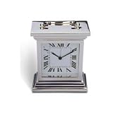 Waterford Fine Silver Classic Carraige Clock