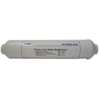 In-Line Carbon Filter, 10'', 1/4''F Conn