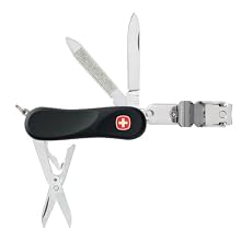 Wenger 16832 Swiss Army Nail Clipper, SoftTouch