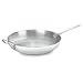 Cuisinart Chef's Classic Stainless 14-Inch Open Skillet with Helper Handle