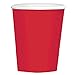 Big Party Pack Paper Coffee Cups | 12 oz. | Apple Red | Pack of 40 | Party Supply