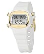 Adidas #ADH1739 Small Candy White Gold Digital Sports Watch Adidas #ADH1739 Small Candy White Gold Digital Sports Watch