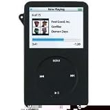 iPod Video (30GB) Silicone Skin Case (Black)+ Lanyard + armband + Screen protector