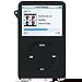 iPod Video (30GB) Silicone Skin Case (Black)+ Lanyard + armband + Screen protector