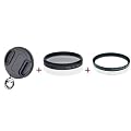 praktisches Starterset f�r Canon EF EF-S Objektive aus Massa 58mm HiPlus Polfilter zirkular + Massa UV Filter 58mm (0-Haze) HiPlus Verg�tung + Objektivdeckel mit Innengriff Snap On 58mm