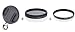 Produkt-Bild: praktisches Starterset f&uuml;r Canon EF EF-S Objektive aus Massa 58mm HiPlus Polfilter zirkular + Massa UV Filter 58mm (0-Haze) HiPlus Verg&uuml;tung + Objektivdeckel mit Innengriff Snap On 58mm