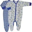 Under the Nile Organic Cotton Footie - Hippo Stripe or Print - Assorted Colors and Sizes