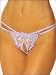 Picture Frame Open Front Thong Panty