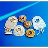 Coloplast ® Assura ® Extra Extended Wear Skin Barrier Flange with Belt Loops, Convex - Stoma Size - 3/4" - 11/4" - Color Code - (R) Convex Box of 5 - COL13584COL14246_bx