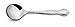 New Star Foodservice 1029529 Rose Pattern, 18/0 Stainless Steel, Bouillon Spoon, 6.1-Inch, Set of 12