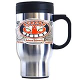 Auburn Tigers Stainless Steel & Pewter Travel Mug - B0000VBAWG