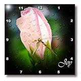 Joy Inspirational Flower - 10x10 Wall Clock