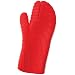 Charcoal Companion Red Silicone Barbecue or Oven Mitt