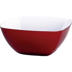 EMSA 505270 VIENNA Schale, Transparent Rot/Wei�