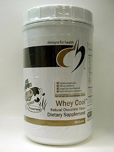 Designs for Health - Whey Cool Natural Choc - Flavor 900 gms Image Designs for Health - Whey Cool Natural Choc - Flavor 900 gms