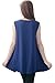 Bearsland Women's Chiffon Sleeveless Summer Breastfeeding Nursing Top Yellow Size L