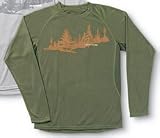 Dakine Treeline Mid-Weight Base Layer Top - Green