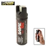 Sabre Pepper Foam Home Self-Defense Spray 2.5 oz with Mount