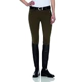 Ariat English Breeches Womens Heritage Low Side Zip Brown 10009000