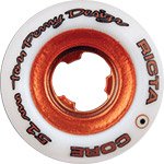 RICTA PENNY CHROME CORE 51mm WHITE/BRONZE (Set Of 4)