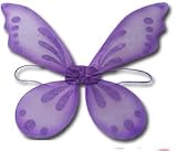 Purple Pixie Pointed Fairy Wings