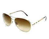 Sunglasses Burberry BE3056 100213 PALE GOLD BROWN GRADIENT