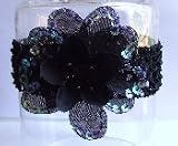 Celeste Baby Flower Headband (Black)