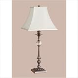 14" Villandry Table Lamp with Classic Shade in Antique Pewter Shade Color: Vanilla