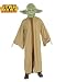 Mens Yoda Sci Fi Fantasy Halloween Costume Officially Licensed Star Wars Jedi Master Yoda Party Outfit