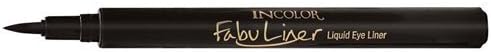 Jordana Incolor Fabuliner Liquid Eyeliner 01 Black - Pack of 6