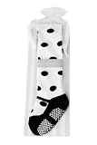 White Mary Jane Polka Dot Tights-6-12 months - Anti-Slip Soles -Baby Emporio