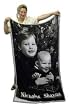 Custom Photo Blanket - Create the Perfect Black & White Photo Throw From Your Favorite Photo - 40" x 60" Blanket w/Image Knitted In