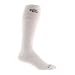 Dan Post Cowboy Certified Men's Over the Calf Boot Socks,White,7 US