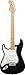Fender American Standard Stratocaster® Left Handed Electric Guitar, Black, Maple Fretboard