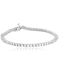 10k Gold 4-Prong Diamond Tennis Bracelet (3 cttw, I-J Color, I1-I2 Clarity)