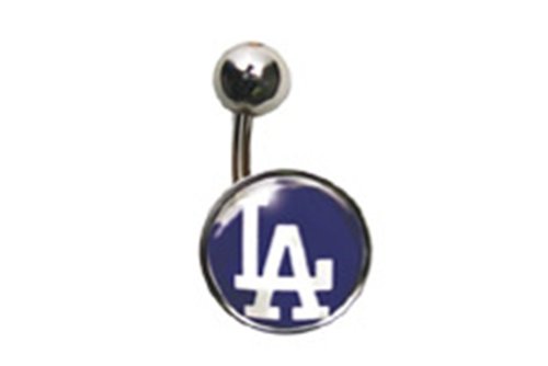 Los Angeles Dodgers LA Navel Belly Button Ring