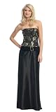 Elegant Bridesmaid Formal Prom Gown Dress