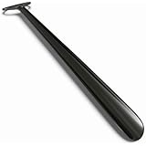 24" Inch Extra Long Handled Shoehorn (Black)