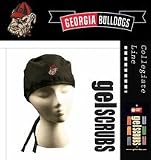 Georgia Bulldogs Scrub Style Cap from Gelscrubs (with Bulldog Logo)