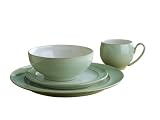Denby Pure Green 16 Piece Boxed Tableware Set