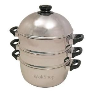 12 In Chinese Steamer Set 2 Steamers 1 12 In Chinese Steamer Set 2 Steamers 1