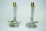 Bunsen Burners, with flame control adjustment knob (1 each)