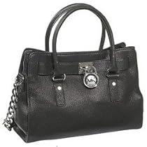 Hot Sale MICHAEL Michael Kors Hamilton E/W Satchel,Black,one size