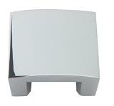 Atlas Homewares 254-CH 1-3/4-Inch The Moderns Collection Centinel Solid Knob, Polished Chrome