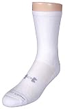 Under Armour size Large Heatgear Crew 2-Pack Socks-White