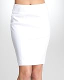 bebe Lilia Stitch Linen Skirt