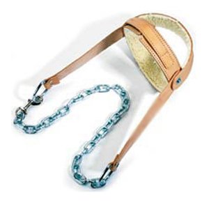 Adjustable Padded Leather Head Harness