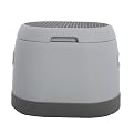 task*it Oval Scooter Stool - Grey